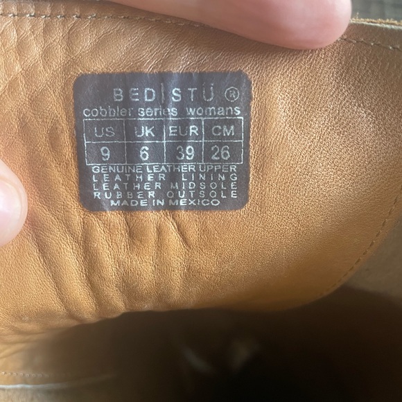 BEDSTU genuine handcrafted leather boots 39 - Picture 5 of 8